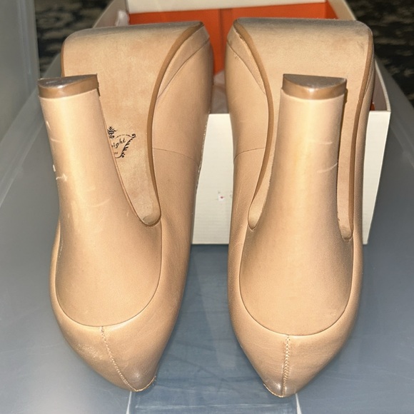 Anthropologie Ms Albright tan heels - Picture 11 of 14